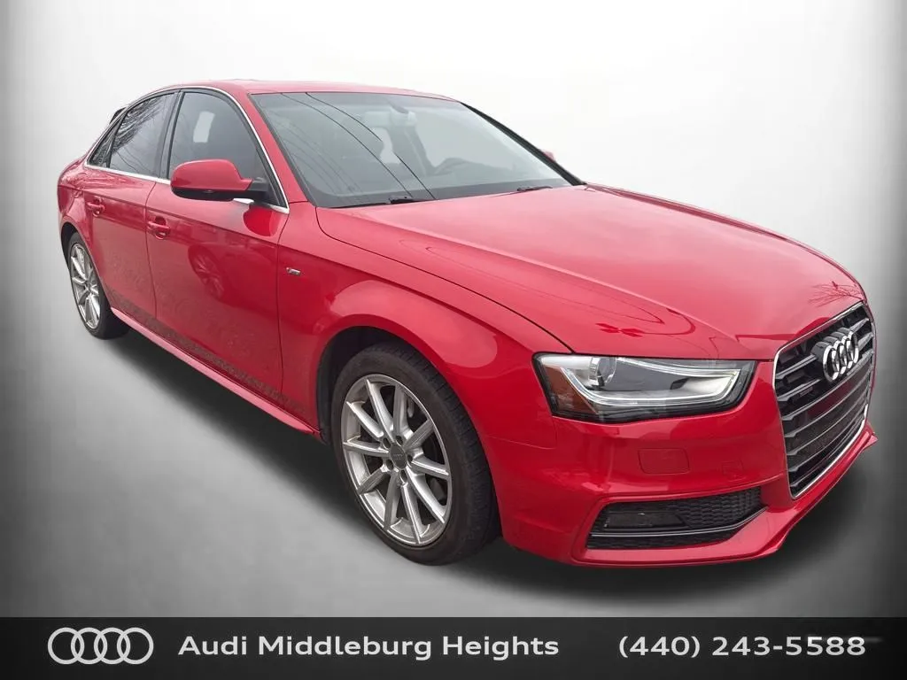Red 2014 Audi A4 2.0T Premium Plus for sale in Middleburg Heights, OH