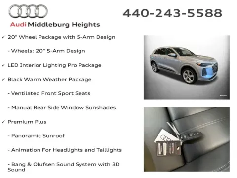 More photos of 2025 Audi Q5 2.0T Premium Plus at Audi Middleburg Heights, OH
