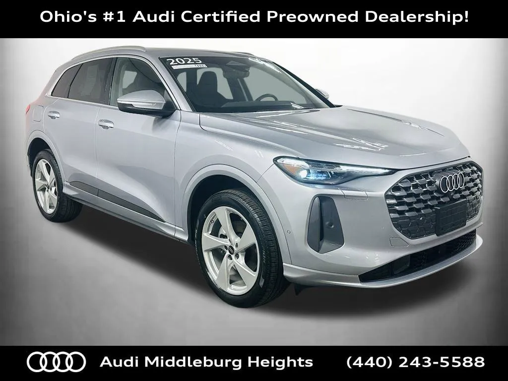 Silver 2025 Audi Q5 2.0T Premium Plus for sale in Middleburg Heights, OH