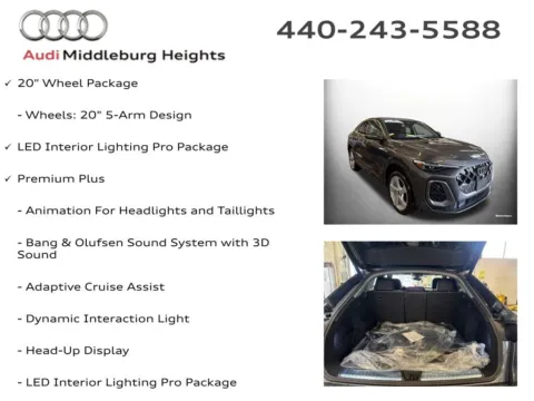 More photos of 2025 Audi Q5 Sportback 2.0T Premium Plus at Audi Middleburg Heights, OH