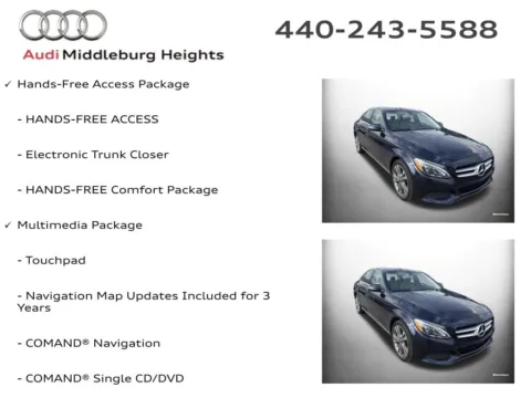 More photos of 2018 Mercedes-Benz C-Class C 300 at Audi Middleburg Heights, OH