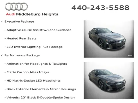 More photos of 2023 Audi e-tron GT Premium Plus at Audi Middleburg Heights, OH