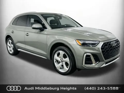 Gray 2023 Audi Q5 45 S line Premium Plus for sale in Middleburg Heights, OH