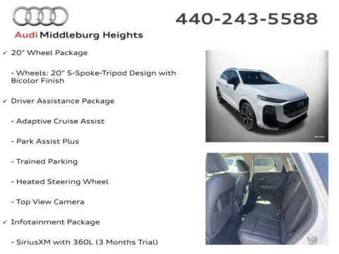 More photos of 2026 Audi Q3 quattro S line TFSI at Audi Middleburg Heights, OH