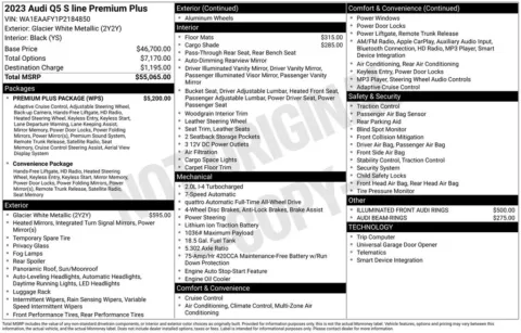 Another view of 2023 Audi Q5 45 S line Premium Plus for sale in Middleburg Heights, OH at Audi Middleburg Heights