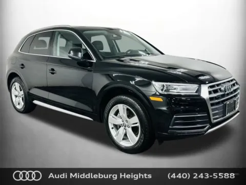 Black 2019 Audi Q5 2.0T Premium for sale in Middleburg Heights, OH
