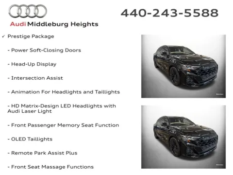 More photos of 2025 Audi SQ8 4.0T Prestige at Audi Middleburg Heights, OH