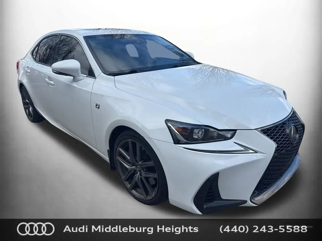 White 2019 Lexus IS 300 for sale in Middleburg Heights, OH