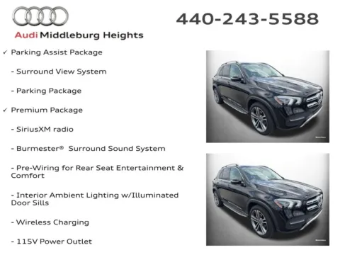 More photos of 2020 Mercedes-Benz GLE 350 at Audi Middleburg Heights, OH