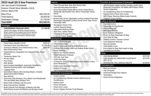 Another view of 2023 Audi Q5 45 S line Premium for sale in Middleburg Heights, OH at Audi Middleburg Heights