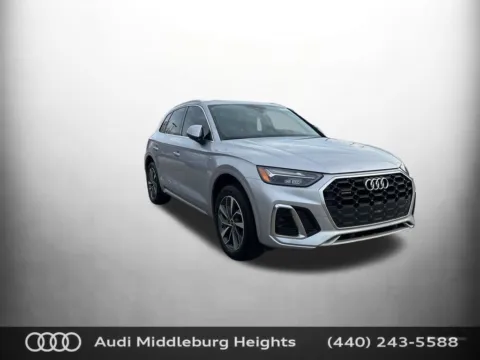 Silver 2023 Audi Q5 45 S line Premium for sale in Middleburg Heights, OH