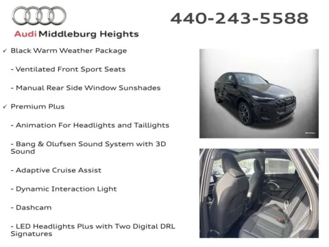 More photos of 2026 Audi Q5 2.0T Premium Plus at Audi Middleburg Heights, OH