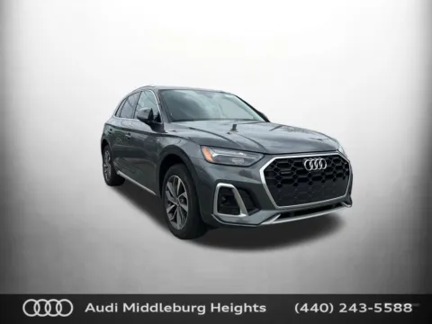 Gray 2023 Audi Q5 45 S line Premium for sale in Middleburg Heights, OH