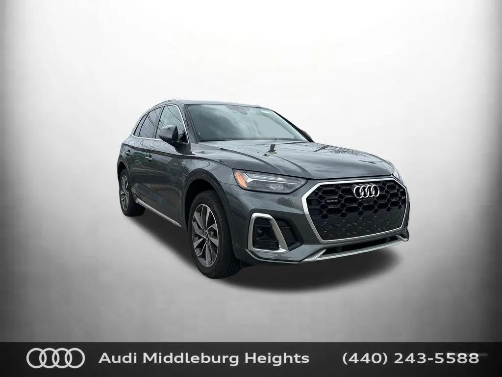 Gray 2023 Audi Q5 45 S line Premium for sale in Middleburg Heights, OH