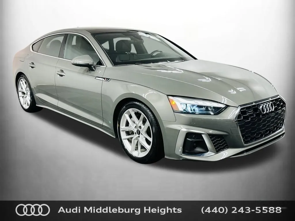 Gray 2023 Audi A5 Sportback 45 S line Premium Plus for sale in Middleburg Heights, OH