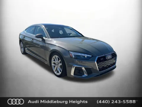 Gray 2023 Audi A5 Sportback 45 S line Premium Plus for sale in Middleburg Heights, OH