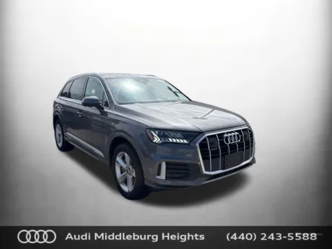 Gray 2023 Audi Q7 45 Premium Plus for sale in Middleburg Heights, OH