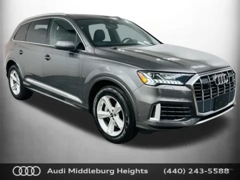 Gray 2023 Audi Q7 45 Premium Plus for sale in Middleburg Heights, OH