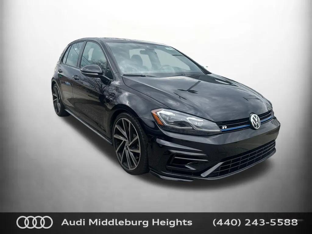 Black 2019 Volkswagen Golf R DCC & Navigation 4Motion for sale in Middleburg Heights, OH
