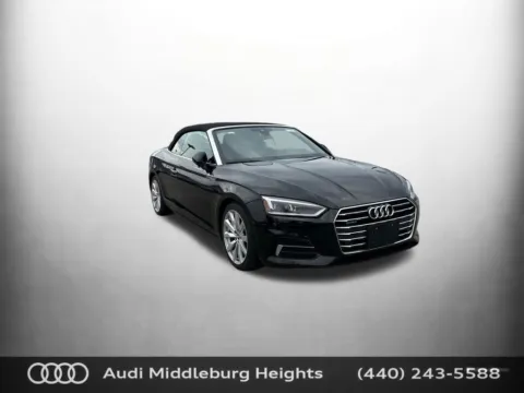 Black 2018 Audi A5 2.0T Premium Plus for sale in Middleburg Heights, OH