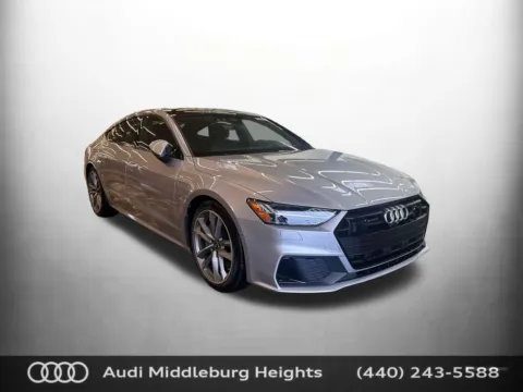 Silver 2023 Audi A7 55 Prestige for sale in Middleburg Heights, OH