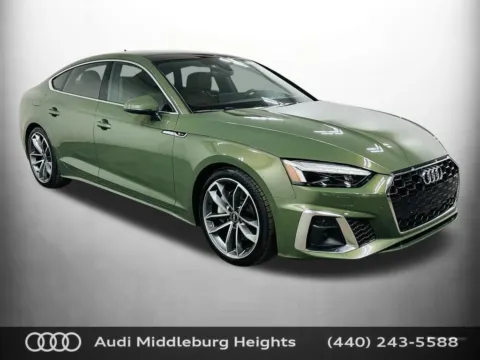 Green 2023 Audi A5 Sportback 45 S line Prestige for sale in Middleburg Heights, OH
