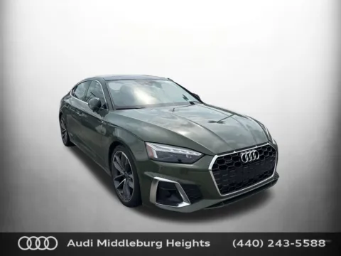 Green 2023 Audi A5 Sportback 45 S line Prestige for sale in Middleburg Heights, OH