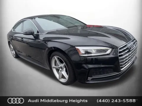 Black 2018 Audi A5 2.0T Premium Plus for sale in Middleburg Heights, OH