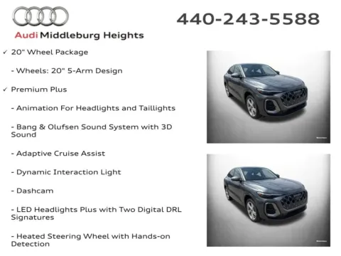 More photos of 2026 Audi Q5 2.0T Premium Plus at Audi Middleburg Heights, OH