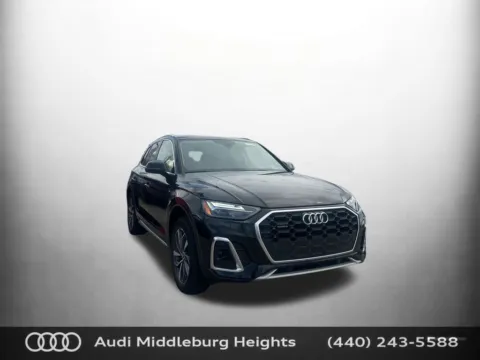 Black 2023 Audi Q5 45 S line Premium for sale in Middleburg Heights, OH