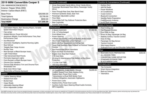 Another view of 2019 MINI Cooper S Signature for sale in Middleburg Heights, OH at Audi Middleburg Heights