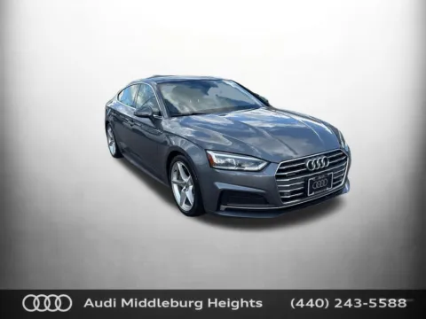 Gray 2018 Audi A5 2.0T Premium Plus for sale in Middleburg Heights, OH