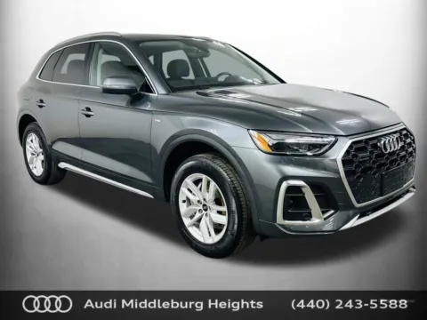 Gray 2023 Audi Q5 45 S line Premium for sale in Middleburg Heights, OH