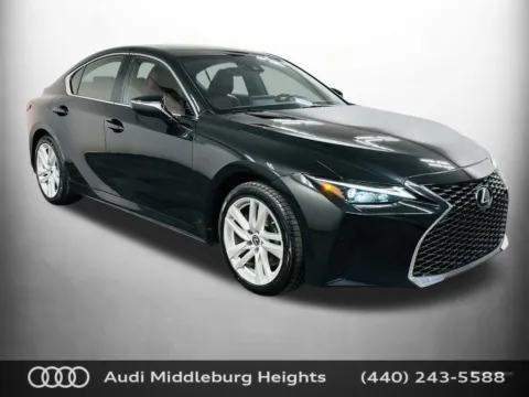 Black 2021 Lexus IS 300 for sale in Middleburg Heights, OH