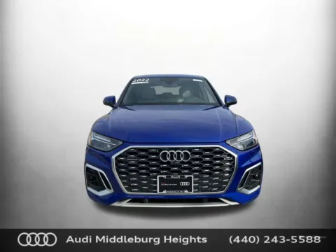 Photos of 2022 Audi Q5 Sportback 45 S line Premium Plus for sale in Middleburg Heights, OH at Audi Middleburg Heights