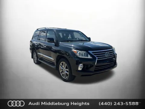 Black 2013 Lexus LX 570 for sale in Middleburg Heights, OH