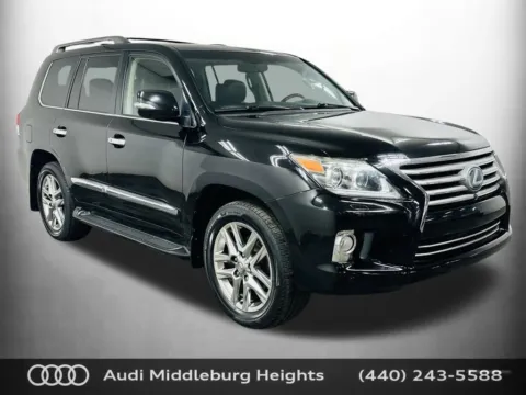 Black 2013 Lexus LX 570 for sale in Middleburg Heights, OH