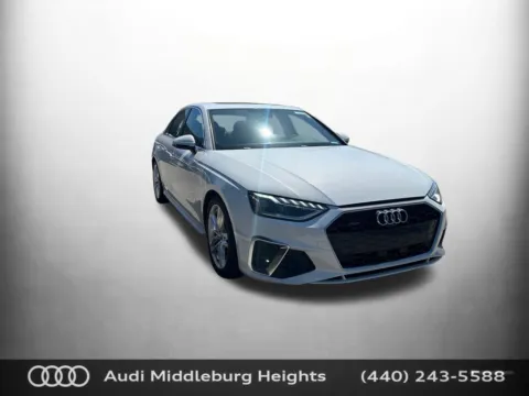 White 2021 Audi A4 45 S line Premium Plus for sale in Middleburg Heights, OH
