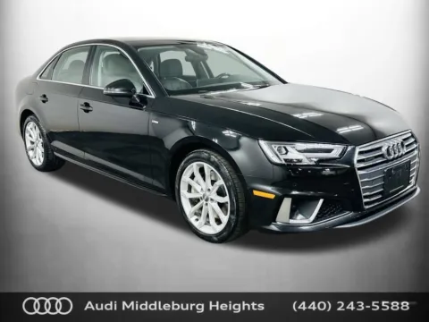 Black 2019 Audi A4 2.0T Premium Plus for sale in Middleburg Heights, OH