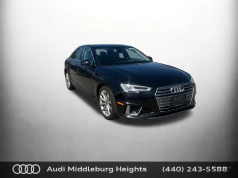 Black 2019 Audi A4 2.0T Premium Plus for sale in Middleburg Heights, OH
