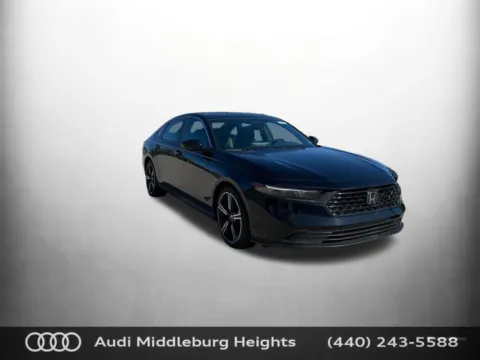 Black 2023 Honda Accord Hybrid Sport for sale in Middleburg Heights, OH