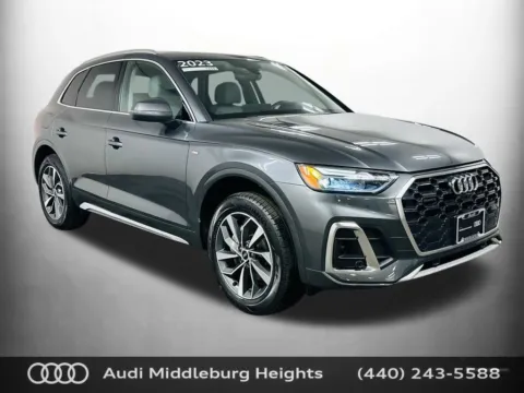 Gray 2023 Audi Q5 45 S line Premium Plus for sale in Middleburg Heights, OH