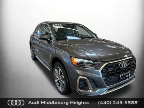 Gray 2023 Audi Q5 45 S line Premium Plus for sale in Middleburg Heights, OH