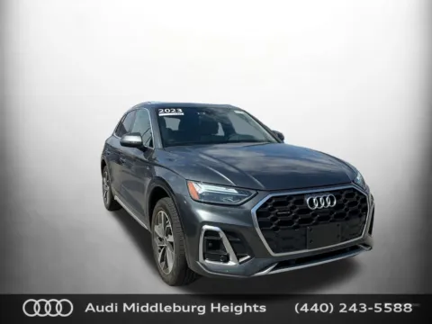 Gray 2023 Audi Q5 45 S line Premium Plus for sale in Middleburg Heights, OH