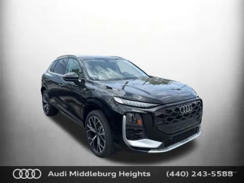 Black 2026 Audi Q3 S line for sale in Middleburg Heights, OH