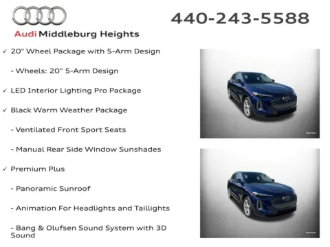 More photos of 2025 Audi Q5 2.0T Premium Plus at Audi Middleburg Heights, OH