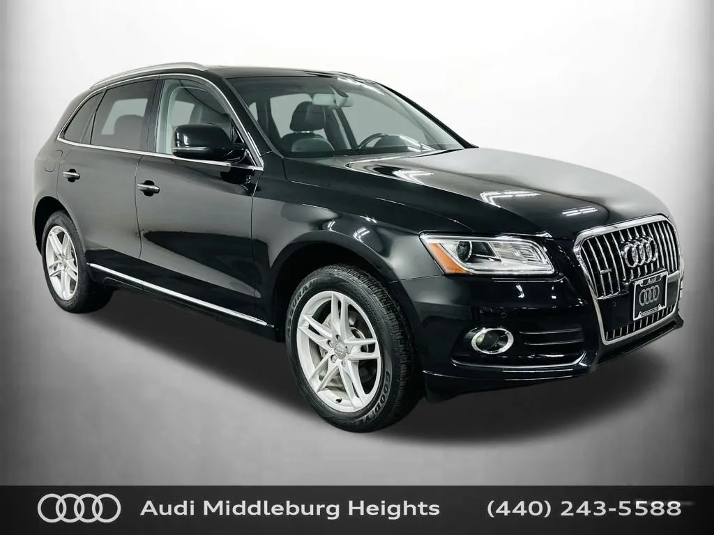 Black 2016 Audi Q5 2.0T Premium Plus for sale in Middleburg Heights, OH