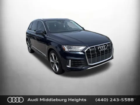 Blue 2023 Audi Q7 55 Prestige for sale in Middleburg Heights, OH