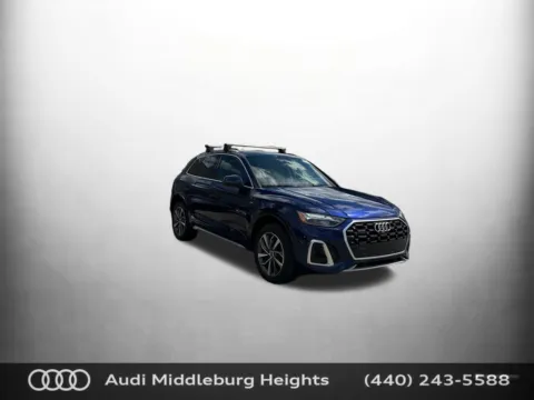 Blue 2023 Audi Q5 45 S line Premium Plus for sale in Middleburg Heights, OH