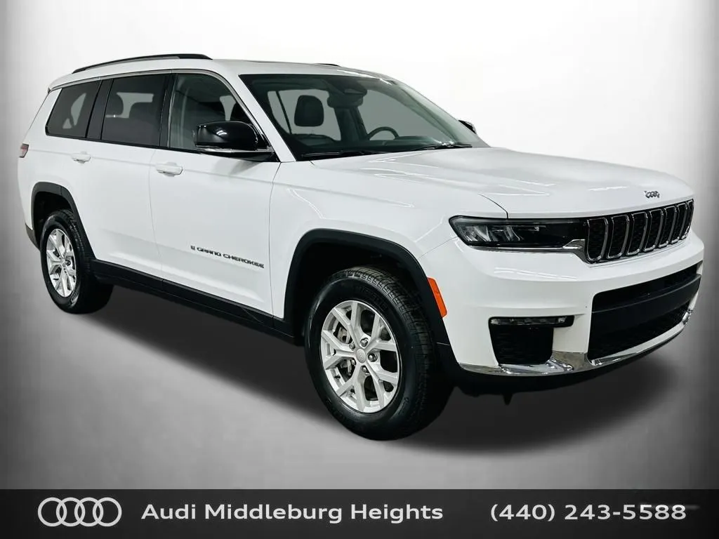 White 2023 Jeep Grand Cherokee L Limited for sale in Middleburg Heights, OH